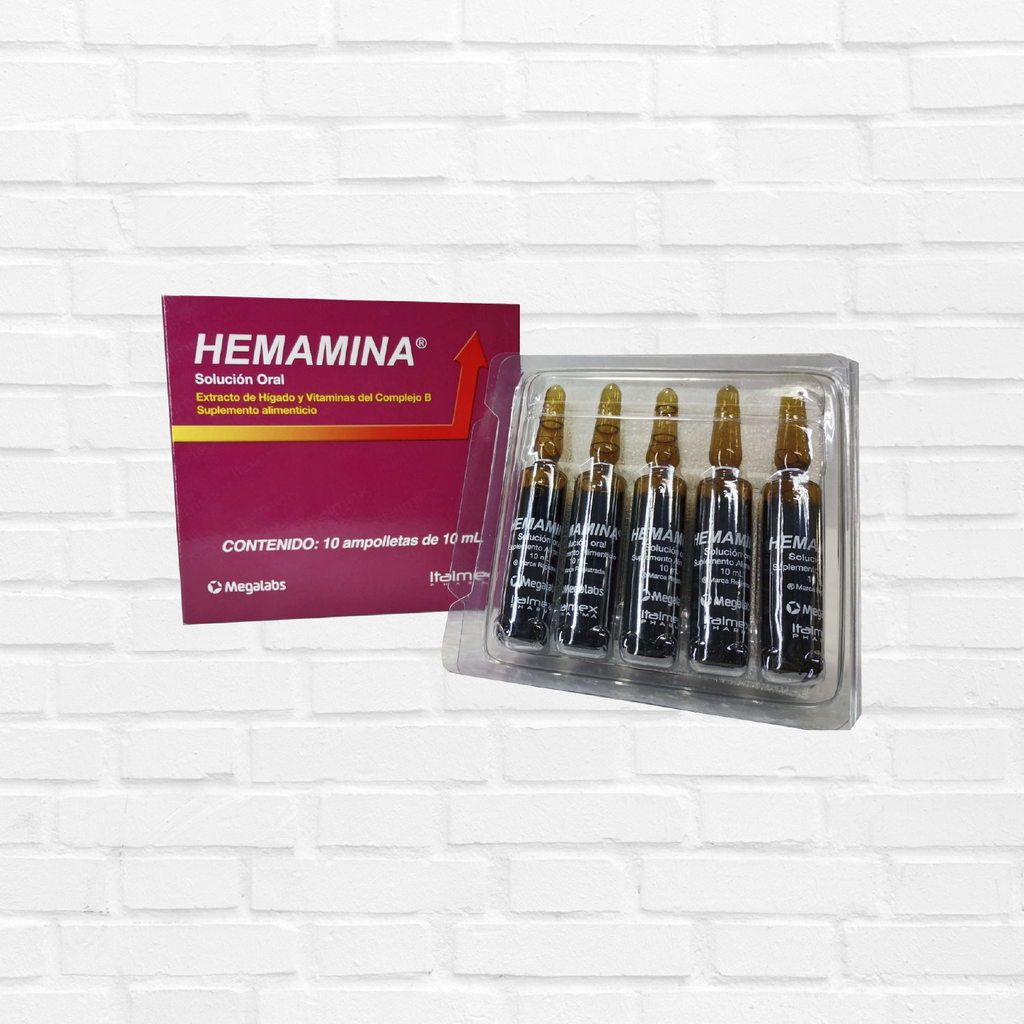 Hemamina ampolletas