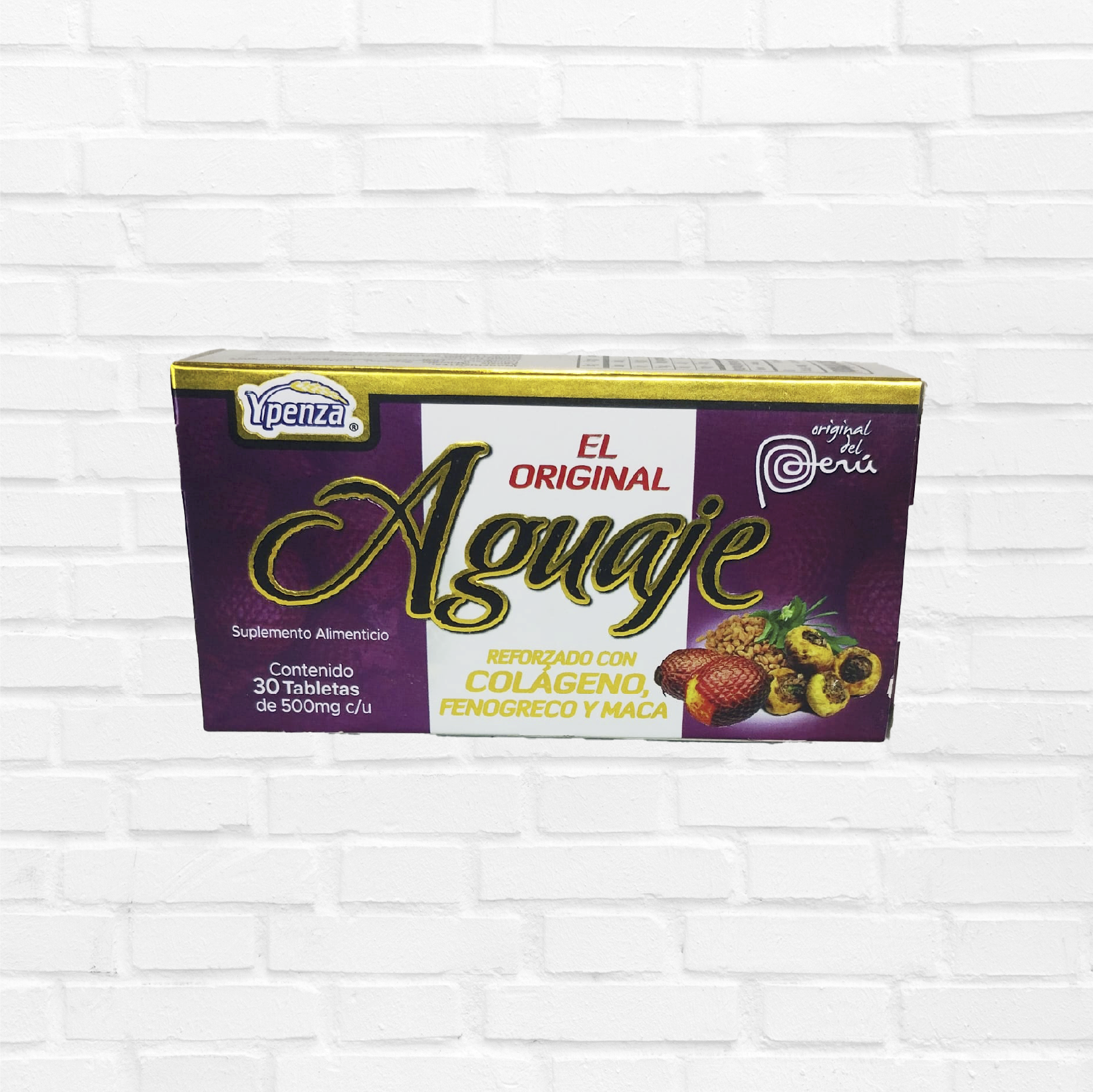 Aguaje Reforzado 500mg con 30 Tab