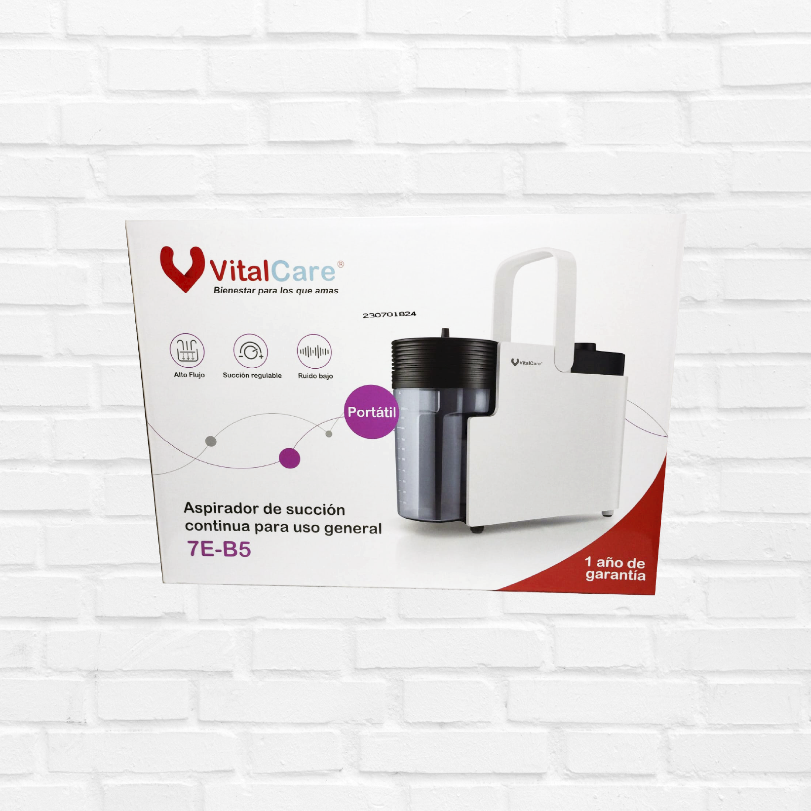 Vital Care Aspirador de Succión Portátil