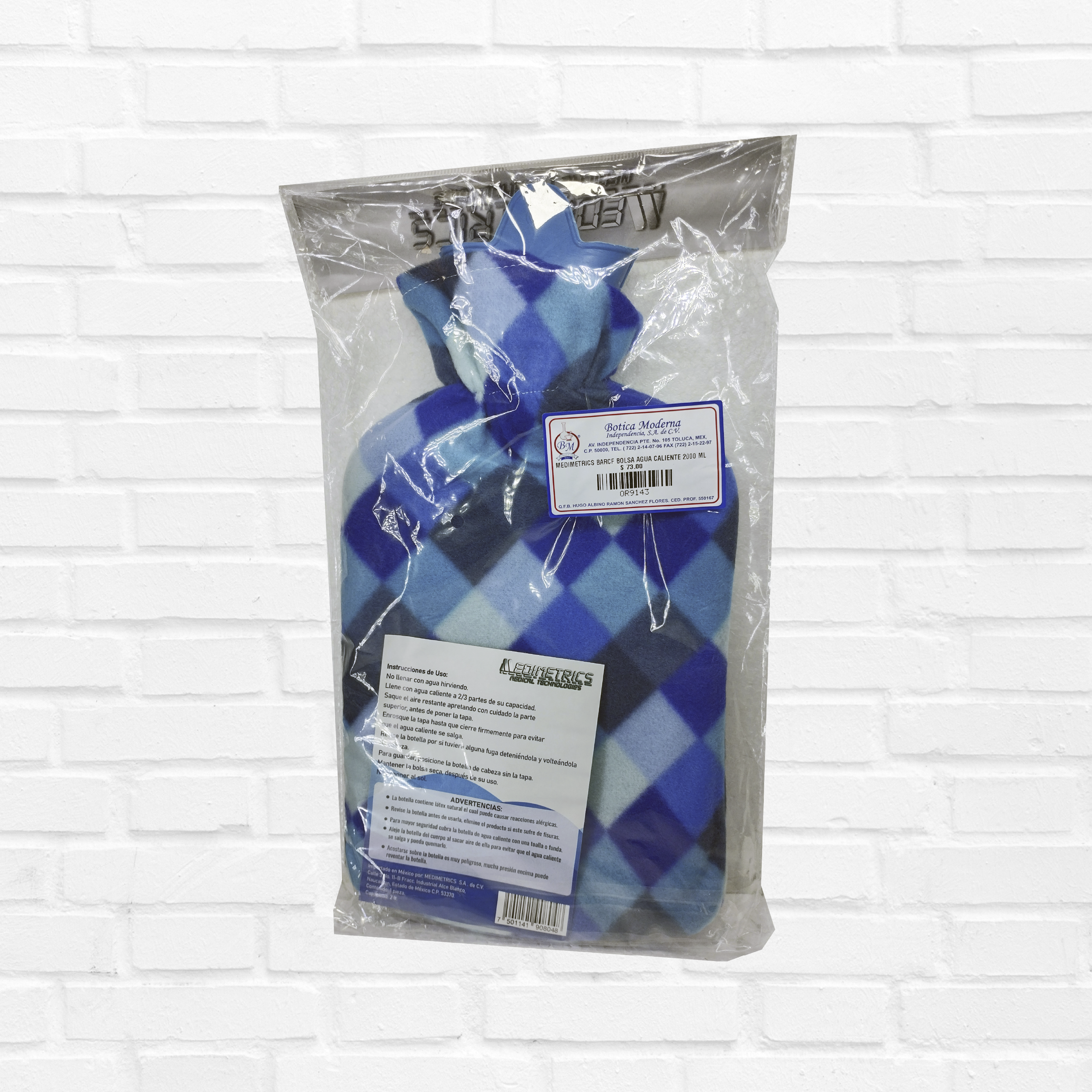 Bolsa agua caliente de 2000 ml