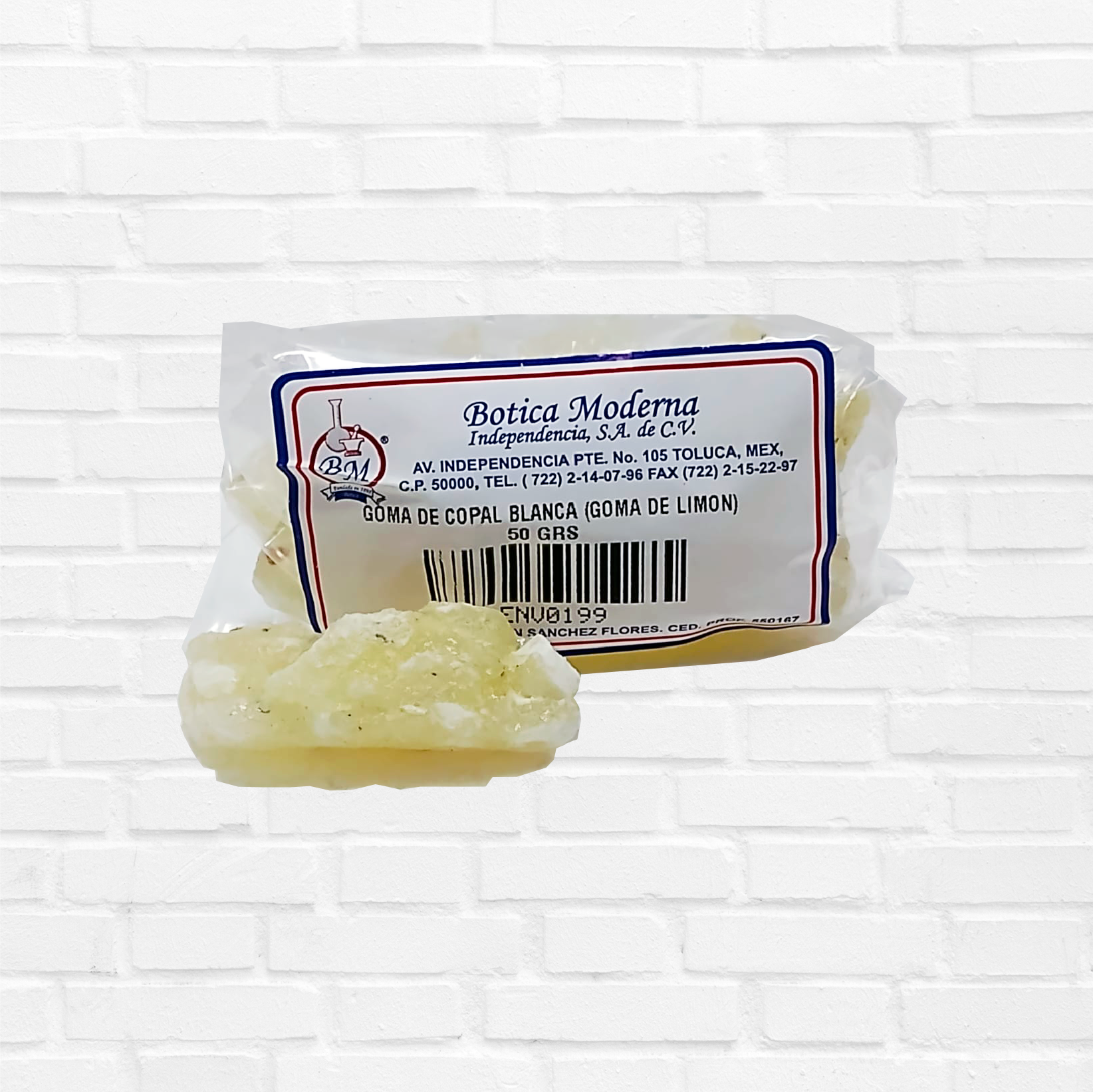 Goma de Copal Blanco o Goma de Limón 50 gr