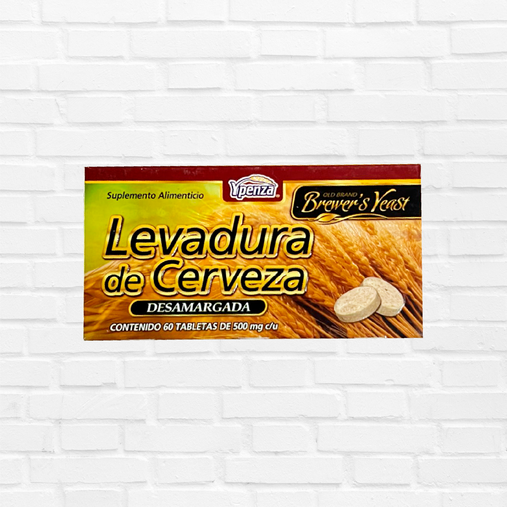 Levadura de Cerveza Desamargada 500mg con 50 Tab