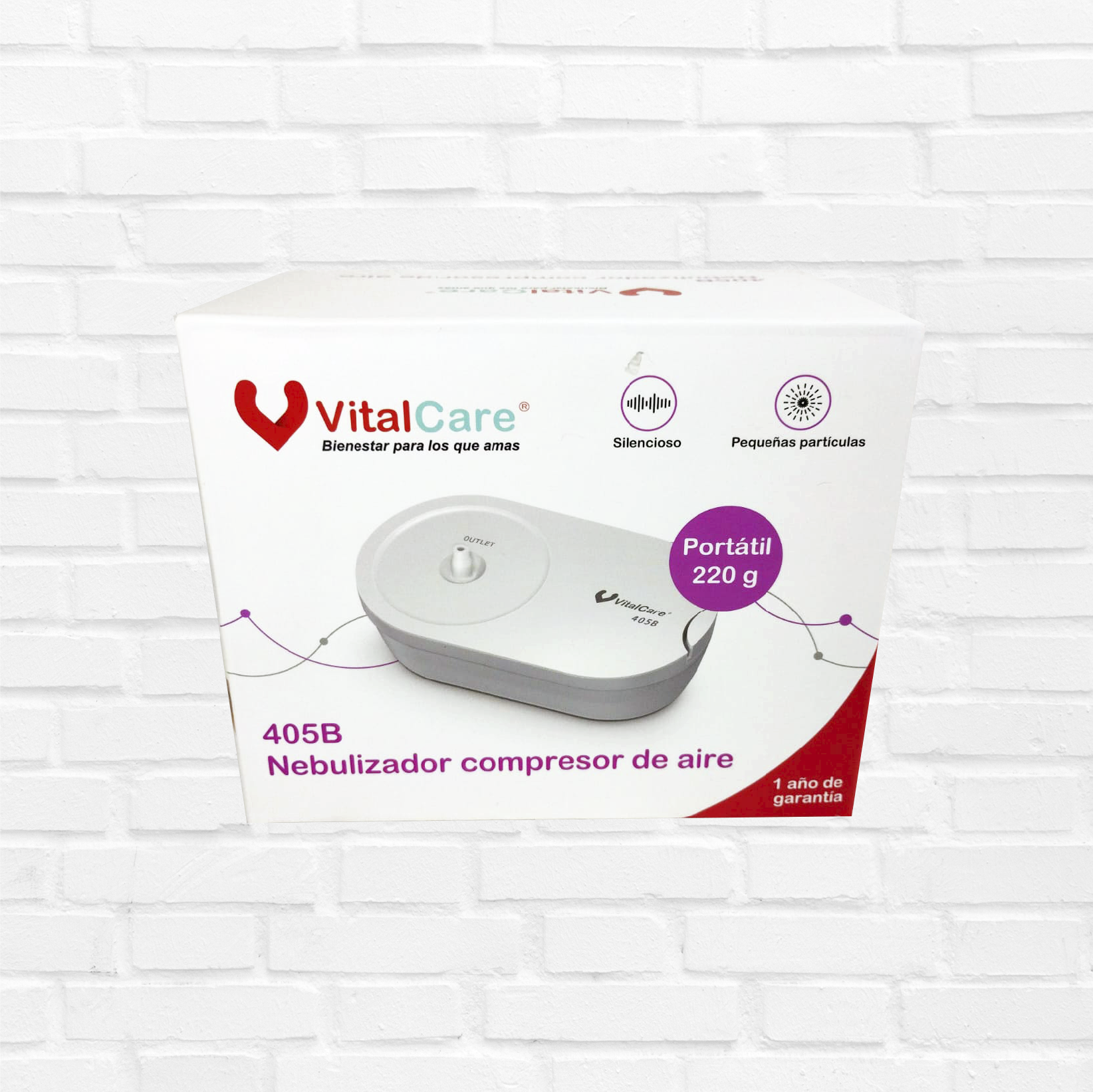 Vital Care Nebulizador Compresor de Aire