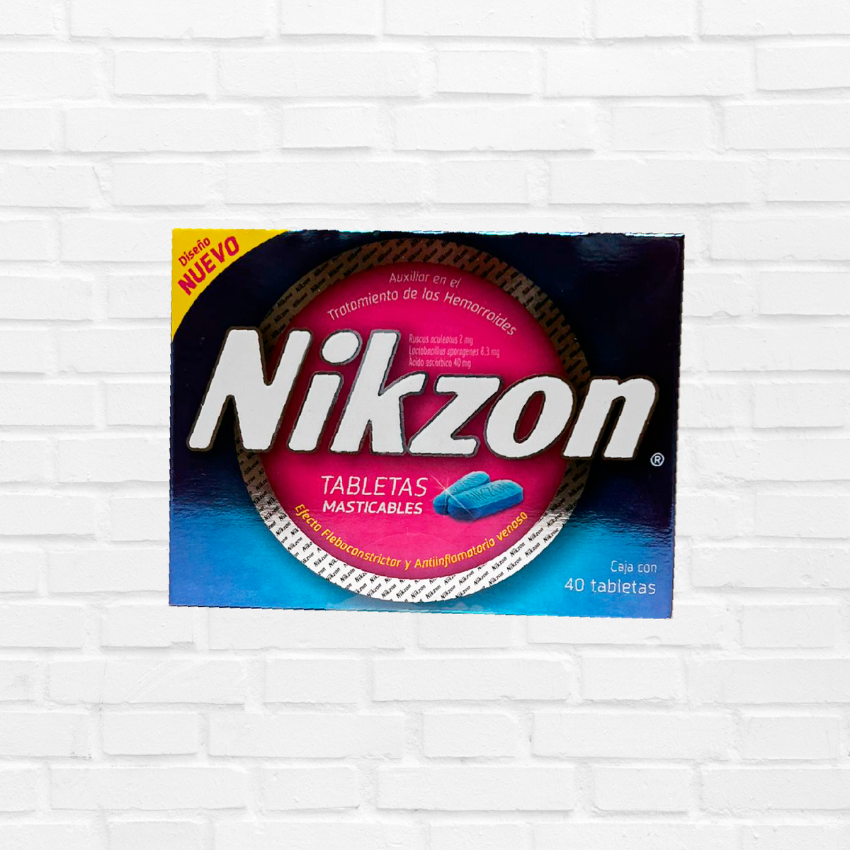 Nikzon Tabletas Masticables 40 Tab – Botica Moderna