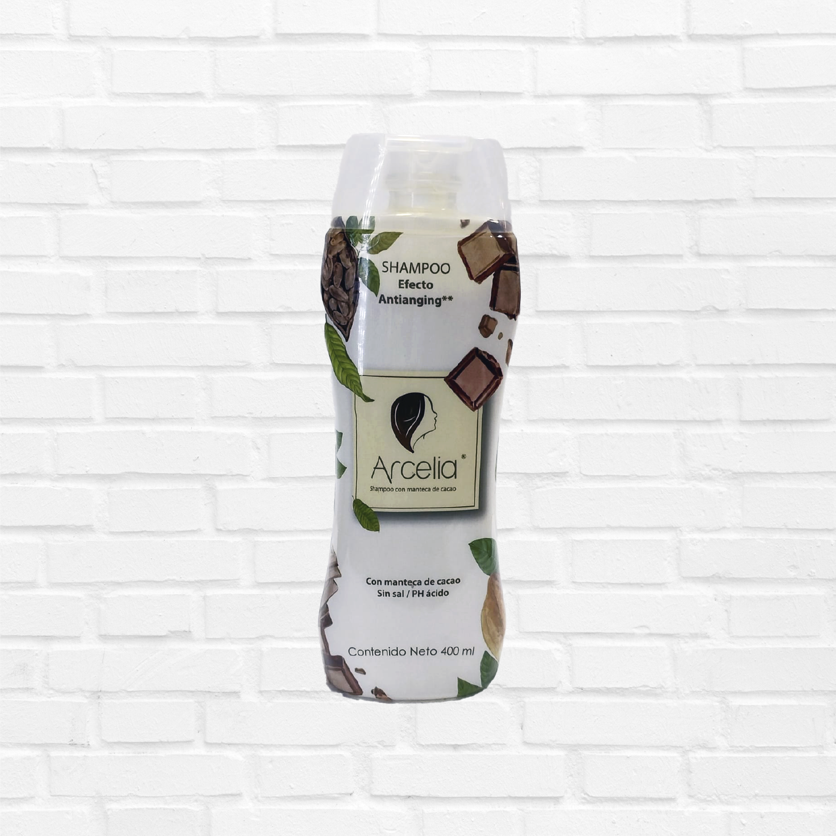 Shampoo con Manteca de Cacao Arcelia 400 ml
