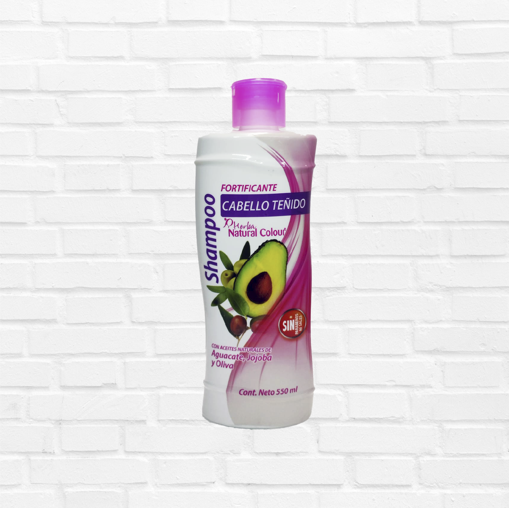 Shampoo Fortificante Cabello Teñido 550 ml