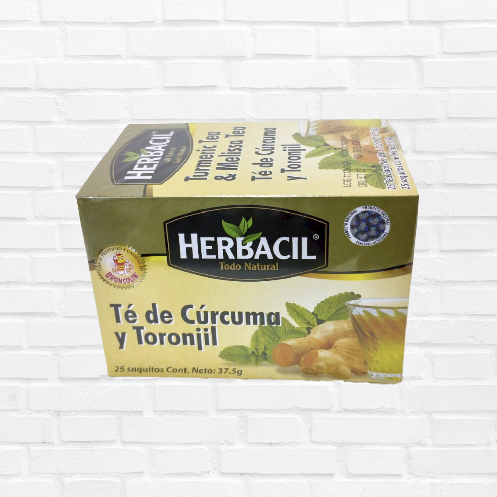 Herbacil Té de Cúrcuma y Toronja con 25 sobres