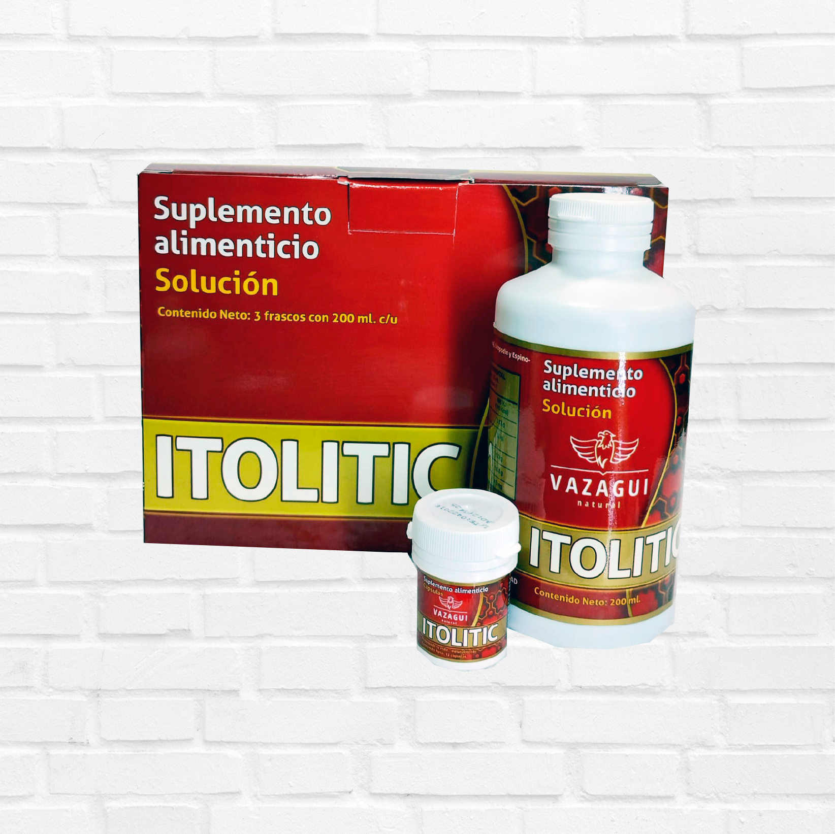 Tratamiento Itolitic 3 piezas de 200 ml