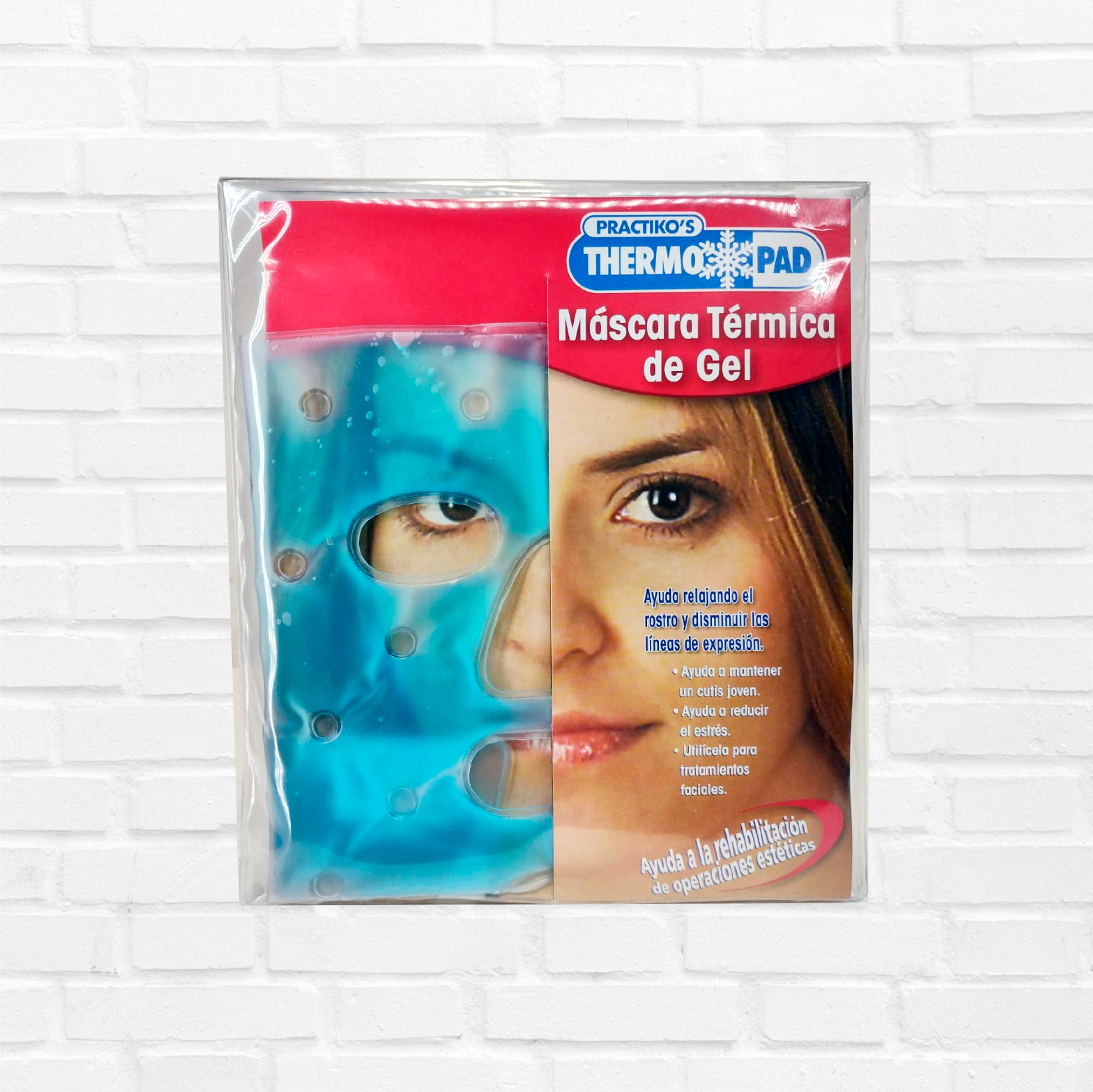 Compresa térmica para el rostro