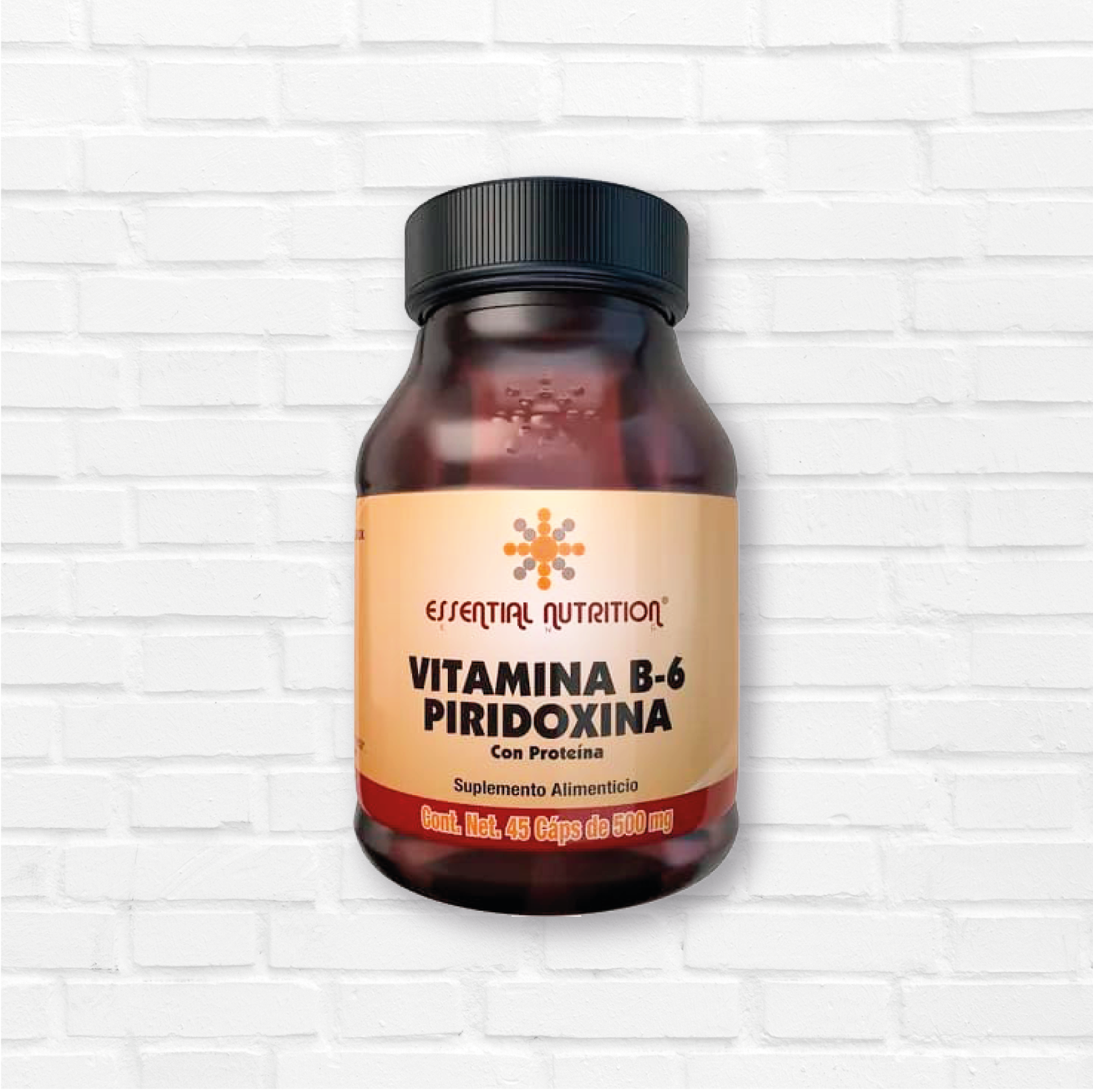 B-6 Piridoxina 500mg con 45 Cap