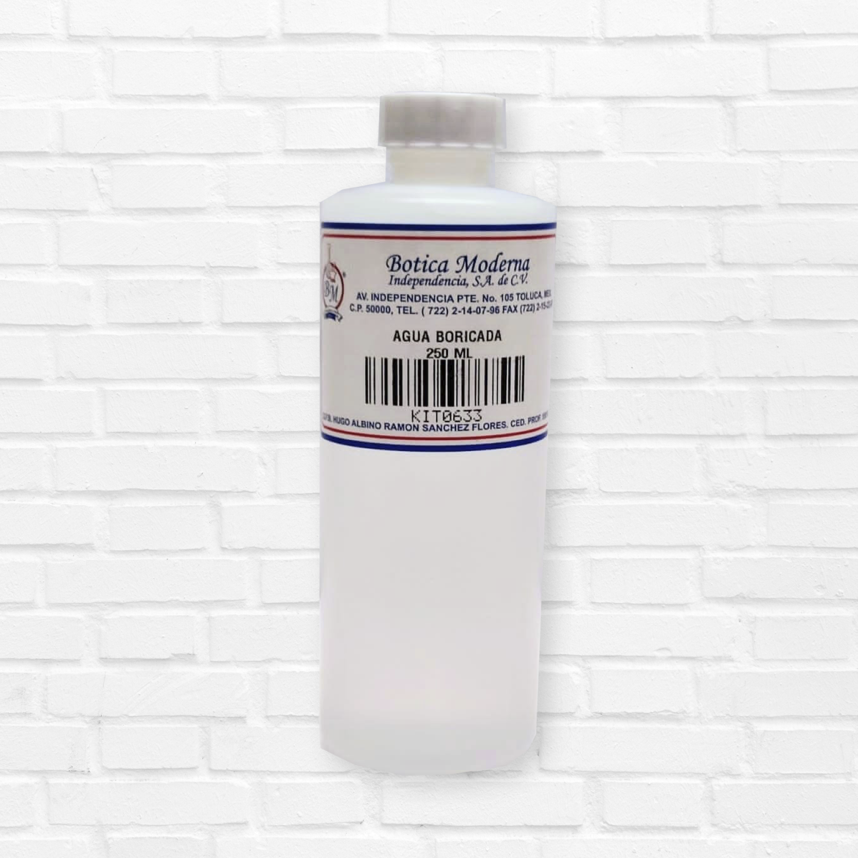 Agua Boricada BM