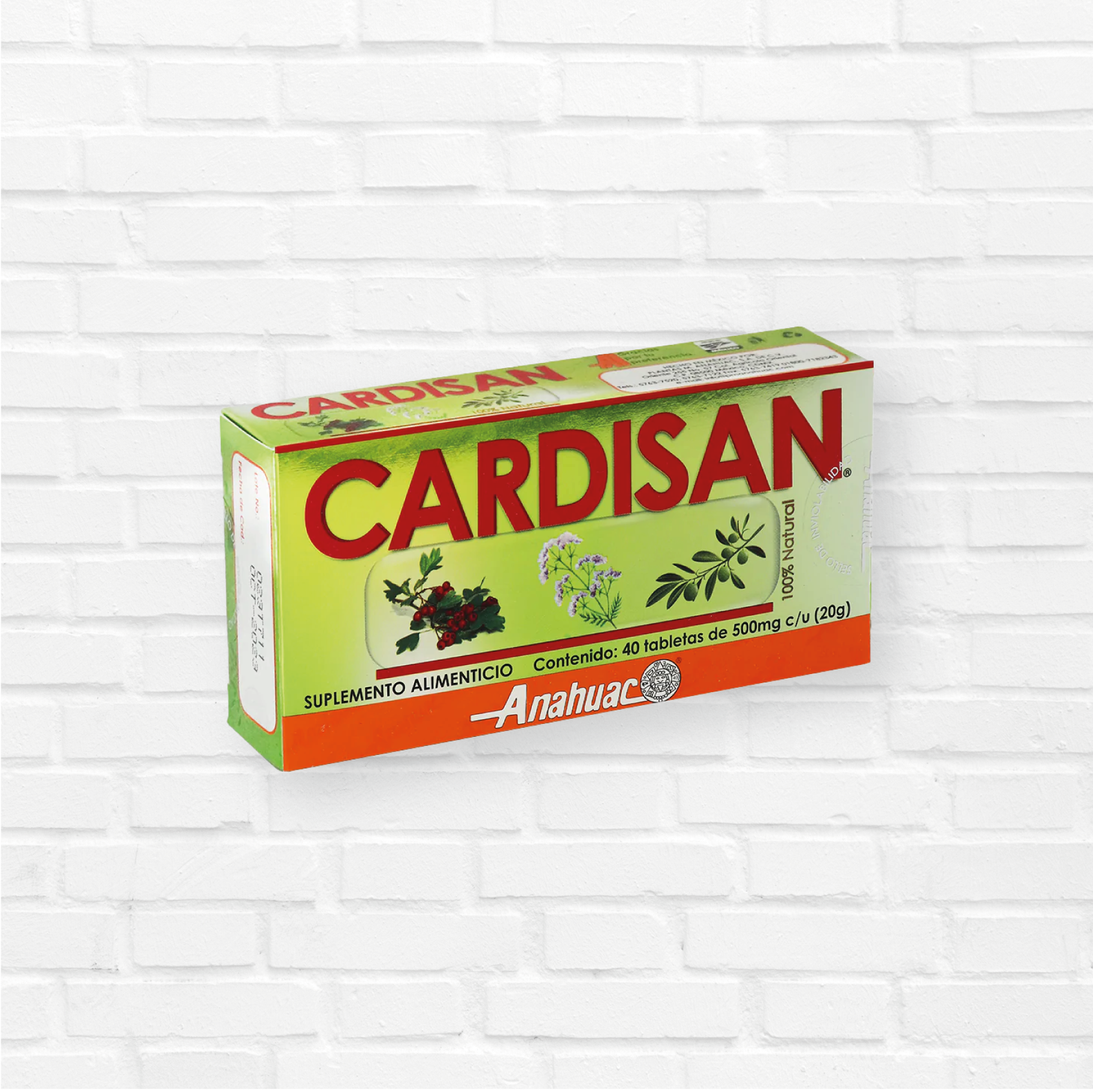 Cardisan 500mg con 40 Tab