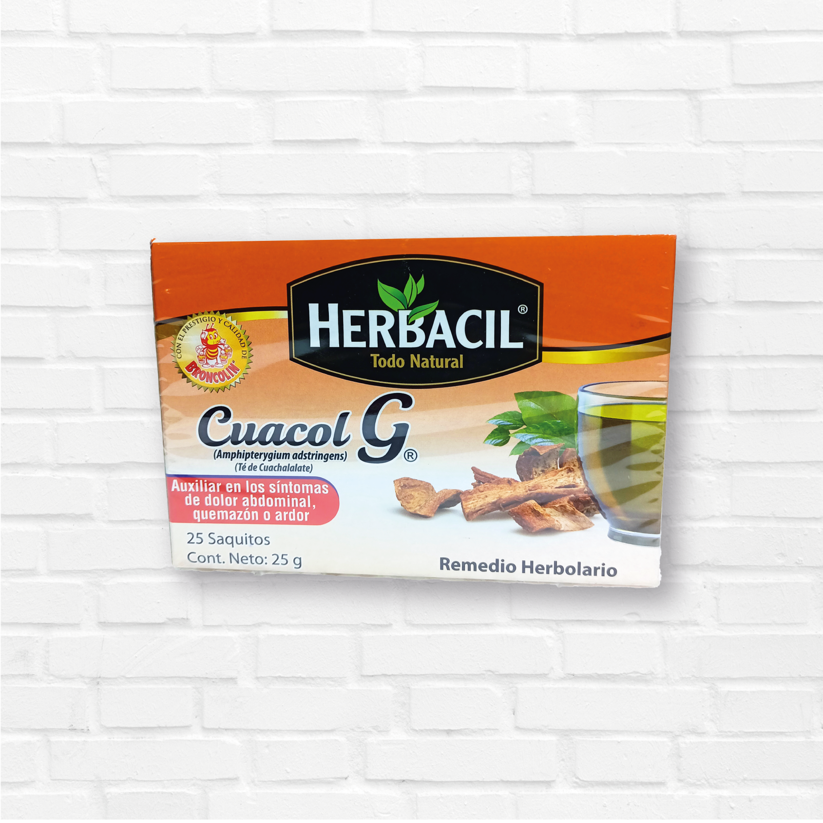 Herbacil Té Cuacol G con 25 sobres