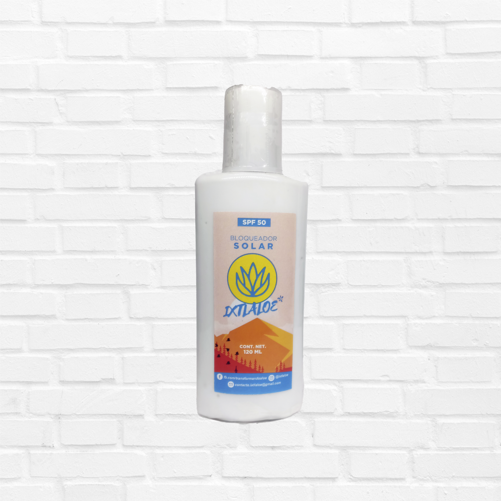 Bloqueador Solar en Crema Ixtlaloe