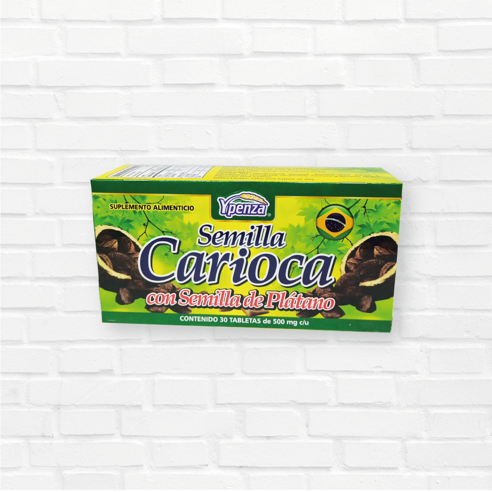 Semilla Carioca 500 mg con 30 Tab