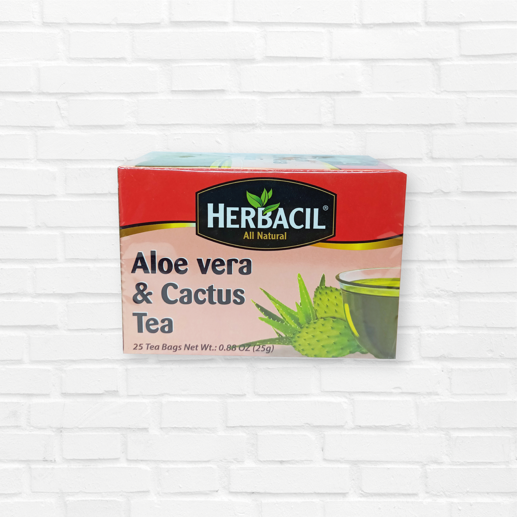 Herbacil Té de sábila y nopal con 25 sobres