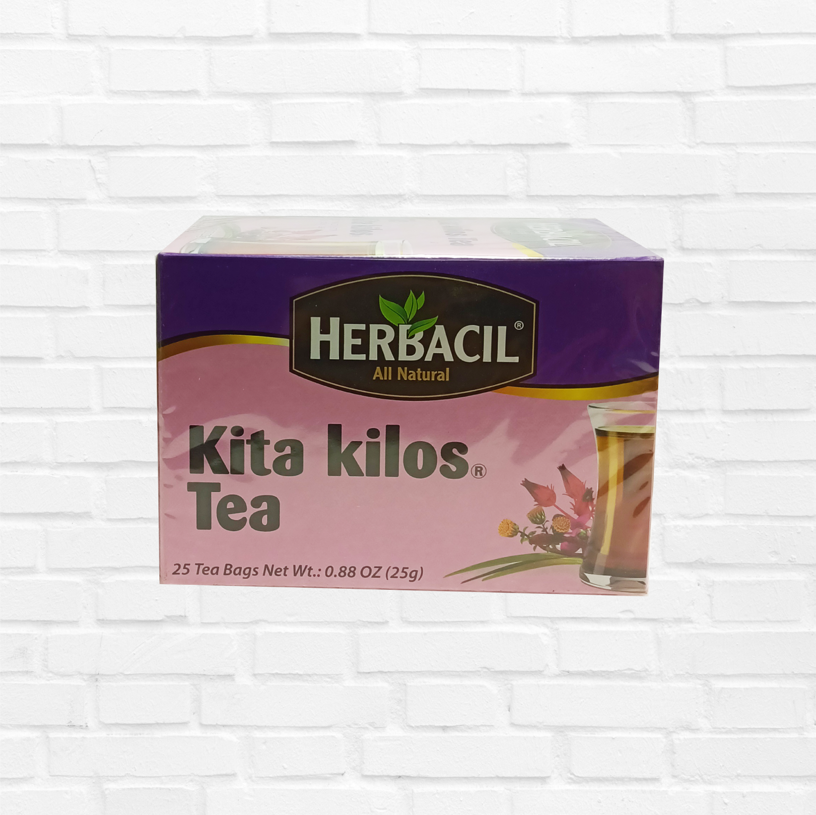 Herbacil Té kita kilos con 25 sobres