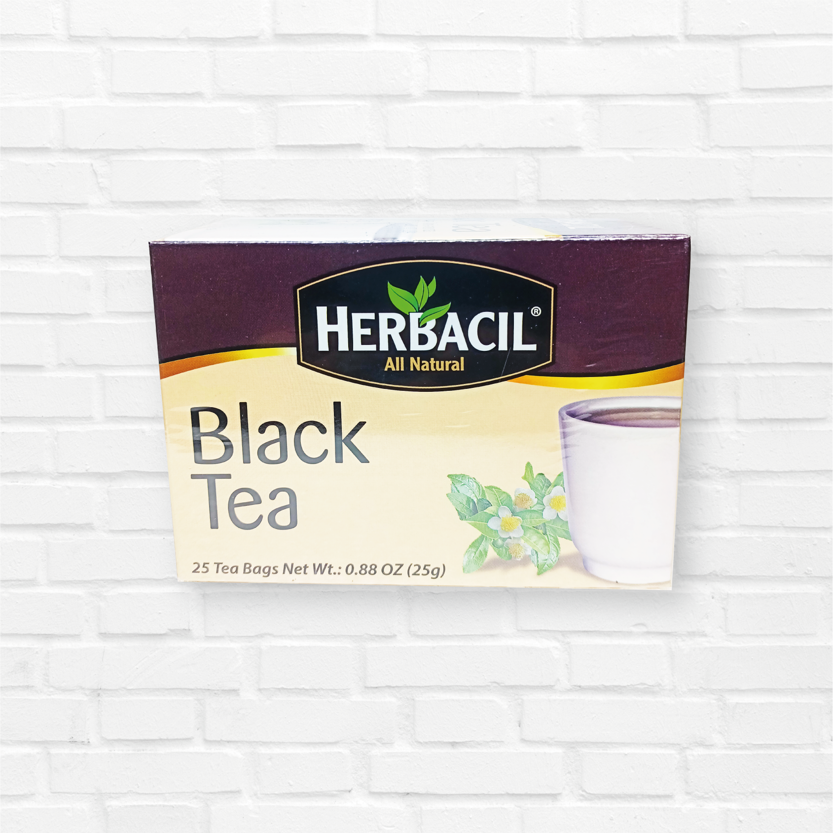 Herbacil Té negro con 25 sobres